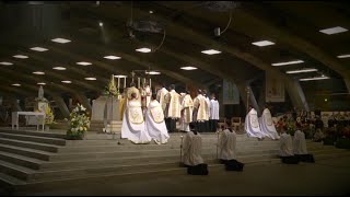 Messe du Christ Roi en la Basilique Saint Pie X LOURDES [upl. by Levy188]