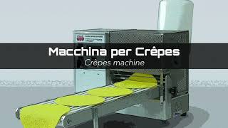 Machine à crêpes pour restaurants et gastronomie [upl. by Tirza]