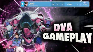 Overwatch 2 Season 13 Tank Ranked Gameplay Dva [upl. by Hertzog373]