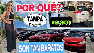 AUTOS SUPER BARATOS EN FLORIDA USA TIENES QUE VERLO😱 auto auction [upl. by Kirsteni358]