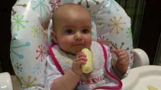 Baby led weaning bebé de 5 a 7 meses [upl. by Aerdnahs392]