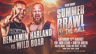 Benjamin Harland vs Wild Boar Mike Hitchman  New Wave West Midlands 17082024 [upl. by Joleen824]