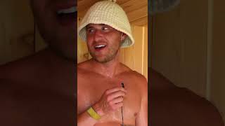 Mike Posner Loopy sauna challenge funnypodcast popmusic itookapillinibiza [upl. by Pollerd]