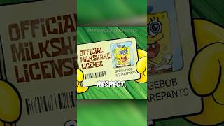 SpongeBob’s Milkshake License spongebob shorts [upl. by Ocinemod]