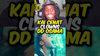 KAI CENAT LAUGHS AT DD OSAMA’S SCREAM🤣🤡HILARIOUS [upl. by Ahsiekel454]