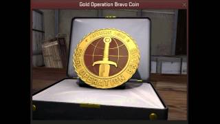 Operation Bravo Gold Coin CSGO [upl. by Thier]