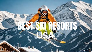 Top 10 Ski Resorts in the US You Cant Miss This Winter ⛷️❄️ [upl. by Judon]