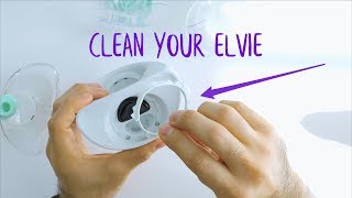 Elvie Pump Tip How to Remove the Elvie Hub Clip  Deep Cleaning [upl. by Moyer]