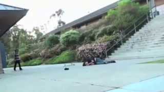 ★✰★ Tuck Knee Attempt Down El Toro 20 Stair Skateboard ★✰★ [upl. by Ailedroc]