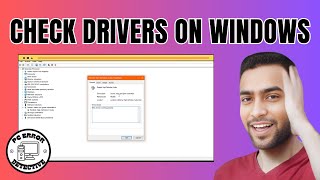 How to Check Drivers on Windows 10 [upl. by Bashemeth557]