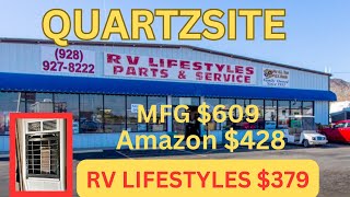 QUARTZSITE RV LIFESTYLES AGAIN [upl. by Giorgio779]