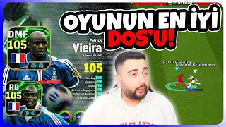 105 VIEIRA amp THURAM DENİYORUZ OYUNUN EN İYİ DOS U🔥 ALINIR MI eFootball Mobile 25 [upl. by Darius]