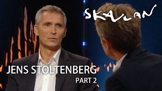 Jens Stoltenberg  Part 2  SVTNRKSkavlan [upl. by Einnol]