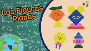 Las Figuras Planas Para Niños Videos Educativos para Niños [upl. by Thorner]