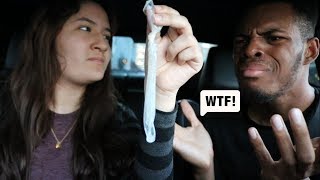 USED CONDOM PRANK ON EX GIRLFRIEND GONE WRONG SHE ALMOST DUMPED ME OMG [upl. by Mckay523]