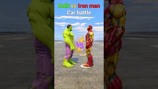 Which One Have Expensive Vehicle Hulk Vs Ironman bmwmotorrad shorts short [upl. by Akirdnwahs]