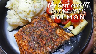 The Best Ever Oven Baked Salmon Recipe  Ray Macks Kitchen and Grill [upl. by Favrot]