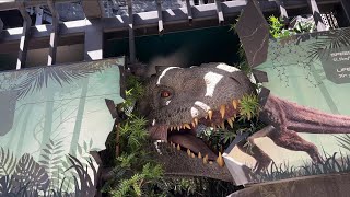 2022 JURASSIC WORLD The Ride  FRONT ROW POV  Universal Studios Hollywood [upl. by Georgeta]