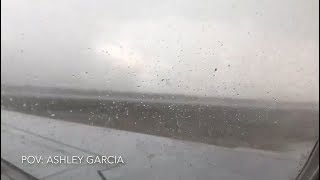 Accident Aeromexico Connect E190 at Durango on Jul 31st 2018 overran runway on rejected takeoff [upl. by Vig]