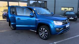 2019 69 VOLKSWAGEN AMAROK V6 30 TDI HIGHLINE 4MOTION RAVENNA BLUE [upl. by Lelith]