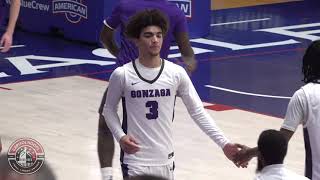 2024 WCAC SEMIS  Gonzaga vs DeMatha HIGHLIGHTS [upl. by Kcirdot182]