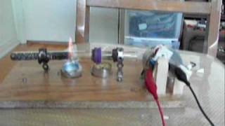 Homemade Lamina Flow Or Thermoacoustic Engine 4 Generator [upl. by Ecyaj]