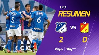 Millonarios vs Pereira Resumen y goles Liga BetPlay 2022II  Cuadrangulares fecha 3 [upl. by Letreece111]