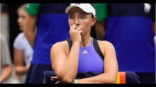 JESSICA PEGULA FRUSTRATED CHINESE CROWD KEEPS YELLING NONSTOP  WUHAN R16 OCTOBER 10 2024 [upl. by Slater]