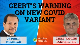 Geerts Concern about the New Covid Variant JN1 [upl. by Shanney28]