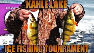 ICE FISHING TOURNAMENT KAHLE LAKE 2016  Western Pennsylvania Hardwater Series 2 [upl. by Serafine]