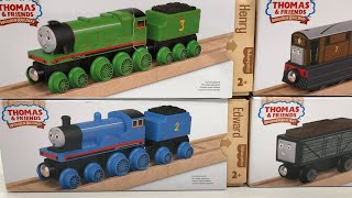 Thomas Wooden Railway 2022 VERY Careful Unboxing Henry Edward Toby Troublesome Truck [upl. by Klina]