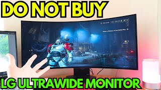 Why i Regret buying the LG UltraGear 39GS95QE  WORST Ultrawide gaming monitor [upl. by Wandie]