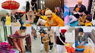 SOHRE GHAR VIAH DIAN TYARIAN SHURU  SEHAJ PATH KITA AARAMBH  WEDDING PREPARATIONS  INDER amp KIRAT [upl. by Audrie]