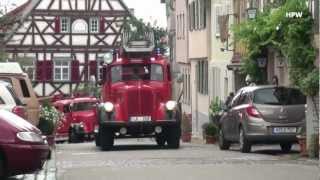 Marbach 2012 FeuerwehrParade [upl. by Llertnad]