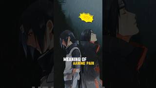 Meaning of Anime Pain 🥹 anime animeedit [upl. by Crompton]