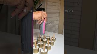 Smooth candle tops  Wood Wick satisying candles woodwick wax asmr [upl. by Perot]