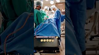 laminectomy spine surgery🤫🤫🤔🤔🤟🤟👍🤸shortsyoutube shortvideo viralvideo reelsfb instagram [upl. by Aihsotal873]