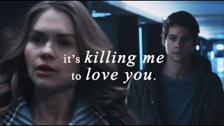 Stiles amp Lydia  Its killing me to love you Teen Wolf Movie [upl. by Padriac]