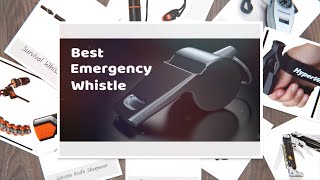 Best Emergency Whistle 2020 [upl. by Lalise256]