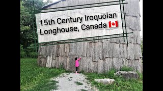 15th Century Iroquoian Longhouse At Crawford Lake Milton Iroquoian Village Canada Wajihas Vlog [upl. by Mook]