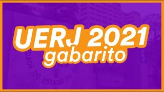 UERJ 2021  Correção de Prova ao Vivo GABARITO COMPLETO UERJ [upl. by Evante]