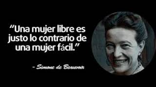 Simone de Beauvoir el segundo sexo parte II [upl. by Ys602]