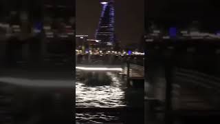 Visit to Jeddah corniche  beach beautiful night sea view 😍jeddah corniche travelyoutubeshorts [upl. by Nalla]