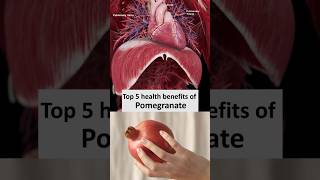 5 Health Benefits of Pomegranate pomegranate fruit healthtips [upl. by Eon]