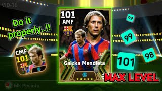 Gaizka Mendieta 101 Max level training guide in efootball  efootball 2025 update🔥 [upl. by Aehsa609]