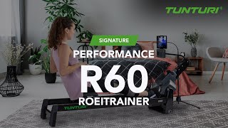 Tunturi Performance R60 Roeitrainer NL  Tunturi Fitness [upl. by Brynn765]