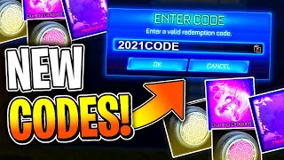 NEW Rocket League 2021 Redeem Codes ALL CONSOLES [upl. by Adamok]