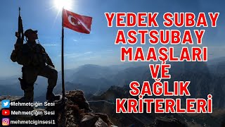 Yedek SubayYedek Astsubay Maaşları  Mehmetçiğin Sesi [upl. by Nnylesor790]