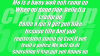 Black Ryno  Bike Back Lyrics [upl. by Lexie]