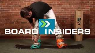 Endeavor Clout Flex Test  Board Insiders  2015 Endeavor Clout Snowboard [upl. by Aihsekat]